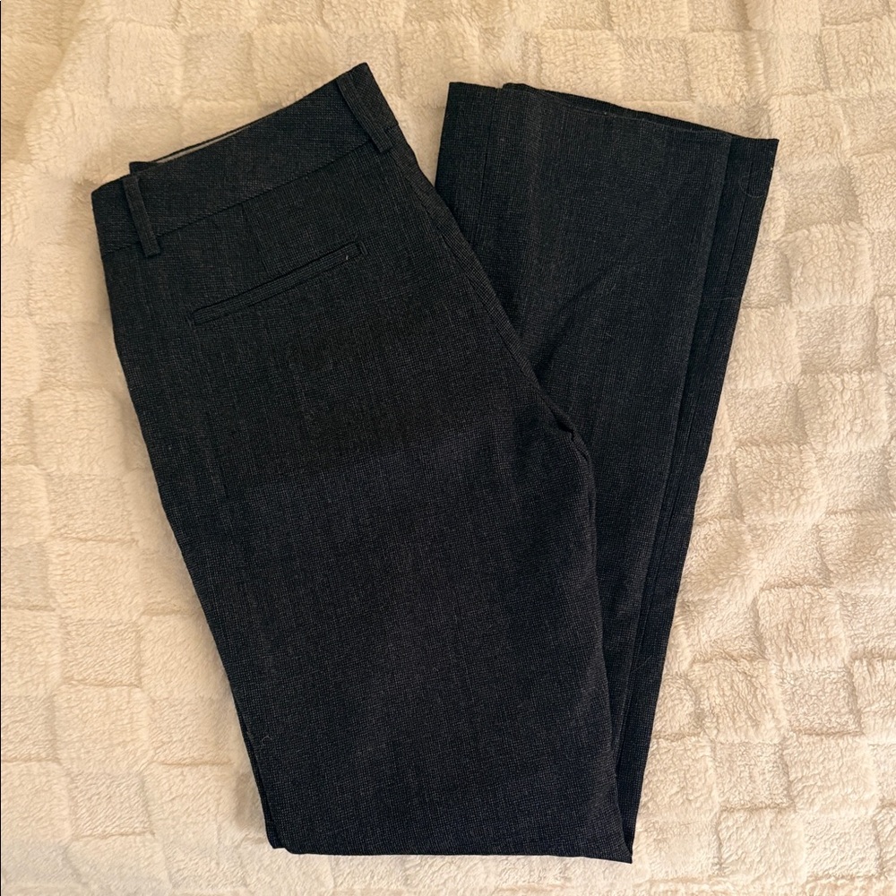 Banana Republic The Logan Fit Black Trousers